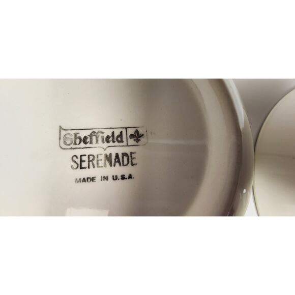 Homer Laughlin Sheffield Serenade VTG 60's Dinnerware Servingware Dish 47Pcs - Picture 12 of 16